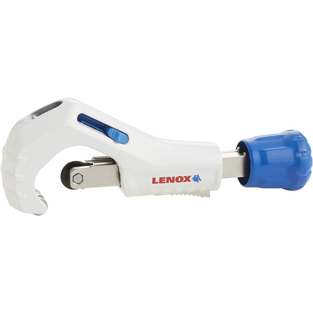 Lenox - Pipe & Tube Cutters; Type: Tube Cutter ; Maximum Pipe Capacity (Inch): 1.75 ; Minimum Pipe Capacity: 0 (Inch); Cuts Material Type: Copper ; Description: 1/8" - Exact Industrial Supply
