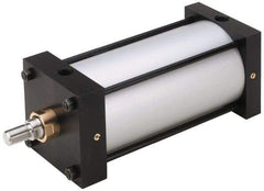 Parker - 2" Stroke x 6" Bore Double Acting Air Cylinder - 3/4 Port, 1-14 Rod Thread, 250 Max psi, -10 to 165°F - Exact Industrial Supply