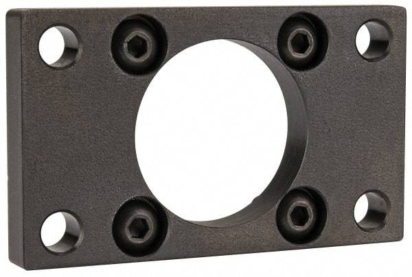 Parker - Air Cylinder Rectangular Flange Mount - Use with 3MA and 4MA Series Cylinders - Exact Industrial Supply