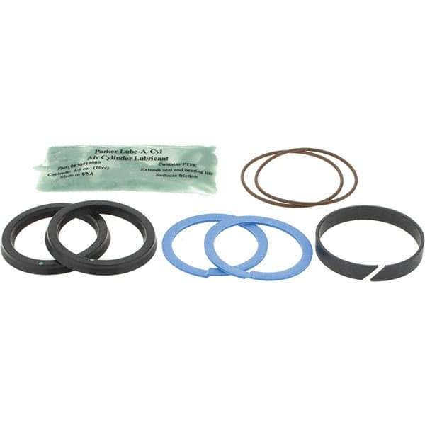 Parker - 2" Bore, 4MA Piston Seal Kit - Fits Parker - Exact Industrial Supply