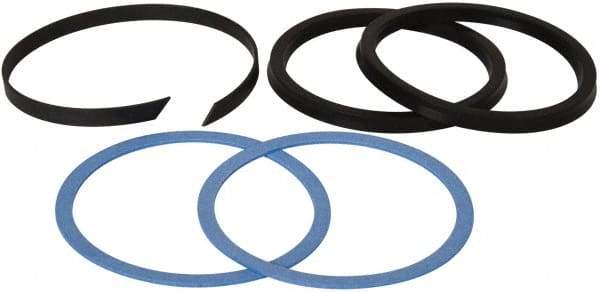Parker - 4" Bore, 4MA Piston Seal Kit - Fits Parker - Exact Industrial Supply