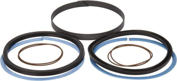 Parker - 5" Bore, 4MA Piston Seal Kit - Fits Parker - Exact Industrial Supply