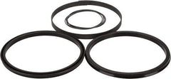 Parker - 6" Bore, 4MA Piston Seal Kit - Fits Parker - Exact Industrial Supply