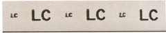 Starrett - 24 x 10 x 3/32 Inch, Type C1010, Low Carbon Steel Flat Stock - + 0.625 Inch Long Tolerance, + 0.000-0.015 Inch Wide Tolerance, +/- 0.001 Inch Thickness and Square Tolerance - Exact Industrial Supply