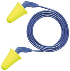 3M - Disposable, Corded, 31 dB, Cone Earplugs - Yellow - Exact Industrial Supply