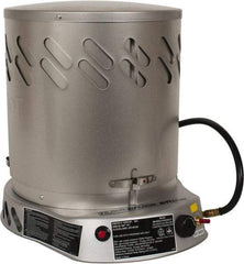 Heatstar - 75,000 to 200,000 BTU, Propane Convection Heater - 100 Lb Fuel Capacity, 15-1/4" Long x 18-1/4" Wide x 21-3/4" High - Exact Industrial Supply