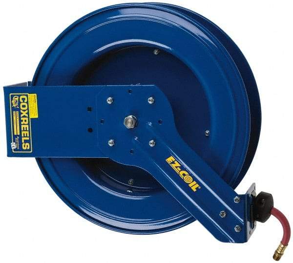 CoxReels - 50' Spring Retractable Hose Reel - 300 psi, Hose Included - Exact Industrial Supply