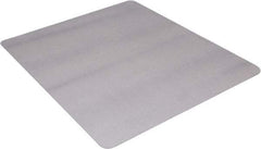 Aleco - 53" Long x 45" Wide, Chair Mat - Rectangular, Straight Edge Style, Texured Both Sides - Exact Industrial Supply