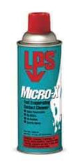 LPS - 11 Ounce Aerosol Contact Cleaner - 0°F Flash Point, Flammable, Food Grade, Plastic Safe - Exact Industrial Supply
