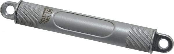 Starrett - 6 Inch Long, Level Replacement Tube and Plug - Black, Use With 98-6 Machinists' Levels - Exact Industrial Supply