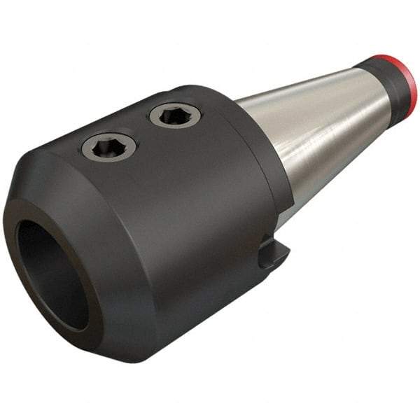 Iscar - DIN2080-40 Taper Shank 20mm Hole End Mill Holder/Adapter - 52mm Nose Diam, 63mm Projection - Exact Industrial Supply