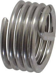 Recoil - M10x1.50 Metric Coarse, 10mm OAL, Free Running Helical Insert - 4-7/8 Free Coils, Tanged, Stainless Steel, Bright Finish, 1D Insert Length - Exact Industrial Supply