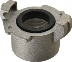 EVER-TITE Coupling Products - 1-1/2" NPT Sandblaster Adapter - Aluminum, Rated to 100 PSI - Exact Industrial Supply