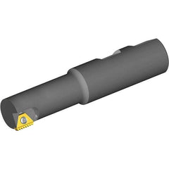 Vargus - 0.453" Cut Diam, 0.47" Max Depth of Cut, 1/2" Shank Diam, Internal/External Indexable Thread Mill - Insert Style 2, 1/4" Insert Size, 1 Insert, Toolholder Style TMC, 2.756" OAL - Exact Industrial Supply