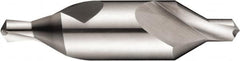 Combo Drill & Countersink: Metric, 118 ™, High Speed Steel Bright (Polished) Finish, Right Hand Cut, Series A200