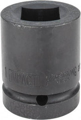 Armstrong - 1" Drive 1" Standard Impact Socket - 2-1/2" OAL - Exact Industrial Supply