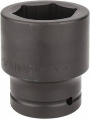 Armstrong - 1-1/2" Drive 2-9/16" Standard Impact Socket - 6 Points, 4-1/4" OAL - Exact Industrial Supply