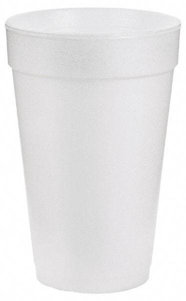 DART - Dart Foam Hot/Cold Cups, 16 oz - White - Exact Industrial Supply