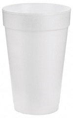 DART - Dart Foam Hot/Cold Cups, 16 oz - White - Exact Industrial Supply