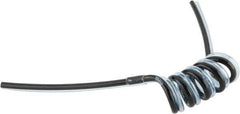 Advanced Technology Products - 3/32" ID x 5/32" OD, 5/16" Wall Thickness, Polyurethane Tube - Black & Clear Blue, 140 Max psi, 98 Shore A Hardness - Exact Industrial Supply