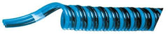 Advanced Technology Products - 10mm OD, Polyurethane Tube - Black, Clear Blue & Light Blue, 140 Max psi, 98 Shore A Hardness - Exact Industrial Supply