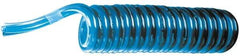 Advanced Technology Products - 12mm OD, Polyurethane Tube - Black, Clear Blue, Light Blue & Clear, 140 Max psi, 98 Shore A Hardness - Exact Industrial Supply