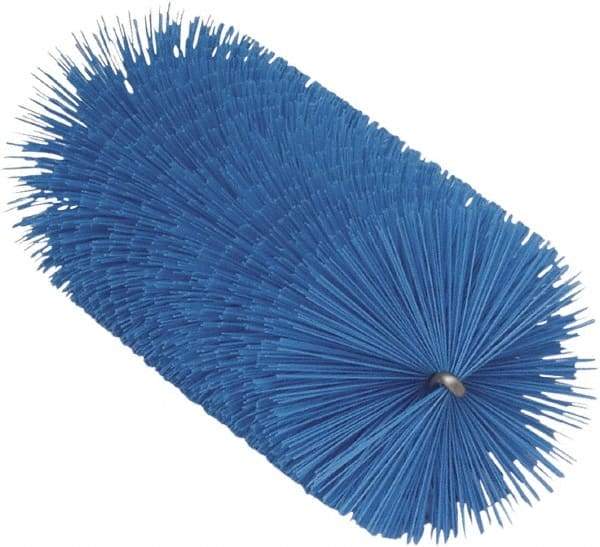 Vikan - 2.3" Diam Polyester Tube Brush - 6-1/4" OAL, 6-1/2" Head Length, Stainless Steel Handle - Exact Industrial Supply