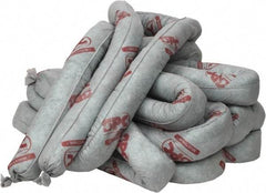 Brady SPC Sorbents - 12 Gal, 12' Long, 3" Diam, Polypropylene Sock - Universal, Brown - Exact Industrial Supply