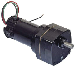 Bison Gear - 90 VDC, 185 RPM, 9.7:1 Gear Ratio, Parallel Gearmotor - 15 Torque, 1/20 hp, TENV Enclosure - Exact Industrial Supply