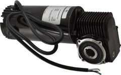 Bison Gear - 90 VDC, 90 RPM, 20.5:1 Gear Ratio, Right Angle Gearmotor - 32 Frame, 49 Torque, 1/8 hp, TENV Enclosure - Exact Industrial Supply