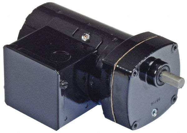 Bison Gear - 115 Volt, 154 RPM, 10.5:1 Gear Ratio, Parallel Gearmotor - 20 Torque, 1/20 hp, TENV Enclosure - Exact Industrial Supply