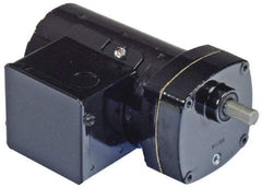 Bison Gear - 115 Volt, 2.3 RPM, 702.1:1 Gear Ratio, Parallel Gearmotor - 100 Torque, 1/80 hp, Open Enclosure - Exact Industrial Supply