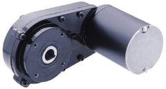 Bison Gear - 115 VAC, 1.2 RPM, 1397.1:1 Gear Ratio, Parallel Offset Gearmotor - 34 Frame, 1,100 Torque, 1/20 hp, TENV Enclosure - Exact Industrial Supply
