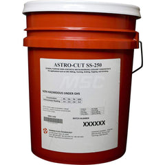 Cutting & Grinding Fluid: 5 gal Bucket Use on All Metal except Magnesium, Amber