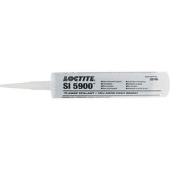 Loctite - 300 mL Cartridge Black Silicone Sealant - 5900 300ML EN LOCTITE RTV FLX FLNGESLNT - Exact Industrial Supply