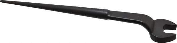 Proto - 3/4" Standard Spud Handle Open End Wrench - 12" OAL, Single End, Black Finish - Exact Industrial Supply