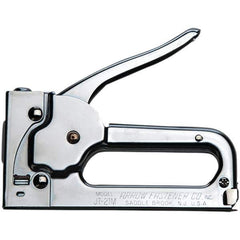 Arrow - Manual Staple Gun - Chrome Plated Steel - Exact Industrial Supply