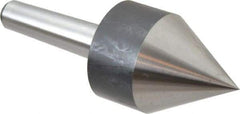 Riten - MT3 Taper Shank, Live Center - 2-1/2" Point Diam, 3-7/16" Point Len, 260 Lb Max Workpc, Pipe Nose Point - Exact Industrial Supply