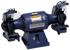 Baldor - 8" Wheel Diam x 1" Wheel Width, 3/4 hp Grinder - 3/4" Arbor Hole Diam, 3 Phase, 3,600 Max RPM, 208/230/460 Volts - Exact Industrial Supply