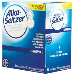 Alka-Seltzer - Alka Seltzer Tablets - Antacids & Stomach Relief - Exact Industrial Supply