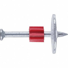 DeWALT Anchors & Fasteners - Powder Actuated Pins & Threaded Studs Type: Drive Pin w/ Washer Shank Length (Inch): 2 - Exact Industrial Supply