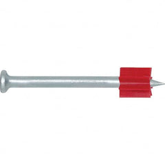 DeWALT Anchors & Fasteners - Powder Actuated Pins & Threaded Studs Type: Drive Pin Shank Length (Inch): 1-1/2 - Exact Industrial Supply