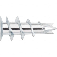 Drywall & Hollow Wall Anchors; Thread Size (Inch): #8; Anchor Material: Zinc; Minimum Workpiece Thickness: 0.375 in; Maximum Load Capacity: 65.0 lb