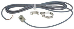 De-Sta-Co - PNP Output, Normally Open, Hall Effect Sensor, 0.5 Max Amps, 6 to 24 Volts, Power Clamp Switch - 1 Volt Max Drop, DC Current, 0.93" Long x 0.53" Wide x 0.37" High, 9 Ft Long Wire - Exact Industrial Supply