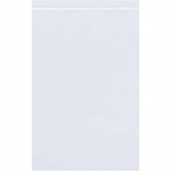 Value Collection - Pack of (500), 10 x 24" 2 mil Reclosable Poly Bags - Exact Industrial Supply