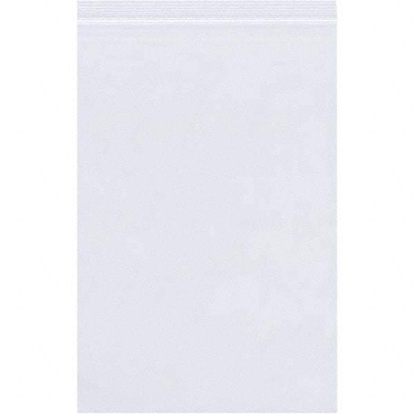 Value Collection - Pack of (500), 8 x 30" 2 mil Reclosable Poly Bags - Exact Industrial Supply