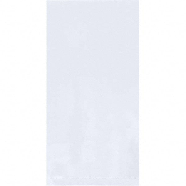 Value Collection - Pack of (1000), 10 x 48" 1 mil Flat Poly Bags - Exact Industrial Supply