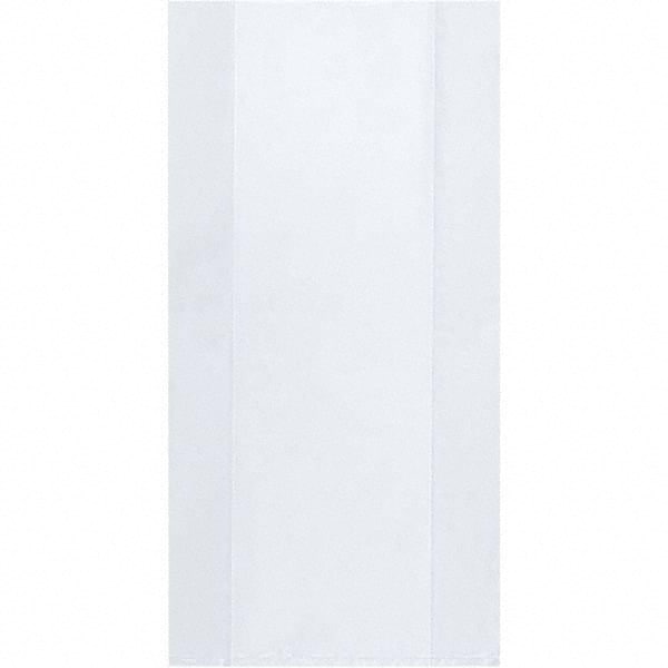 Value Collection - Pack of (500), 10 x 24", 3 mil Gusseted Poly Bags - Exact Industrial Supply