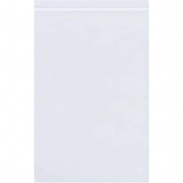 Value Collection - Pack of (1000), 8 x 20" 2 mil Reclosable Poly Bags - Exact Industrial Supply