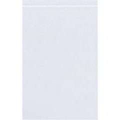 Value Collection - Pack of (1000), 8 x 20" 2 mil Reclosable Poly Bags - Exact Industrial Supply